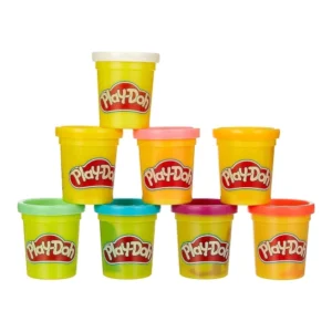 Play-Doh modelirna masa v 8 mavričnih barvah