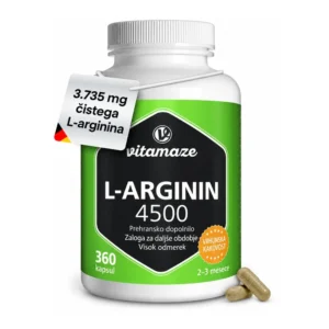 Vitamaze L-arginin kapsule, 360 kapsul