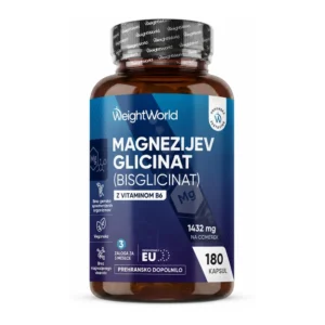 WeightWorld magnezijev bisglicinat z vitaminom B6