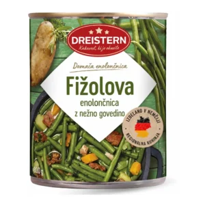 DREISTERN fižolova enolončnica z govedino in zelenjavo, 800 g