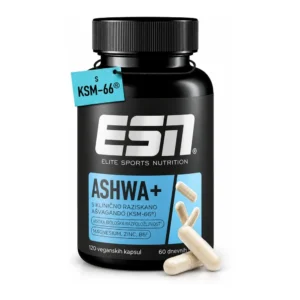 ESN Ashwa+ kapsule z izvlečkom ashwagandhe KSM-66