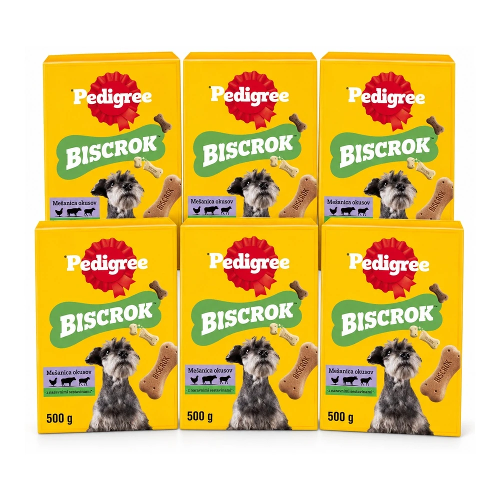 Pedigree Biscrok Multi Mix pasji priboljški