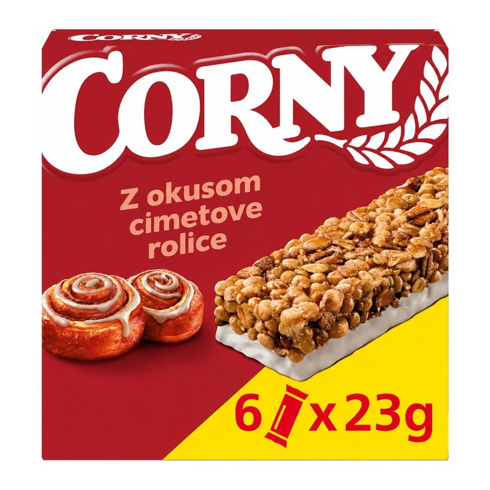 Corny Cinnamon Roll žitne ploščice z okusom cimetovega peciva