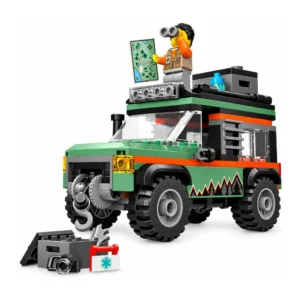LEGO City terensko vozilo 60447 z minifiguro pustolovca