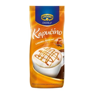 KRÜGER Family cappuccino s karamelnim krokantom