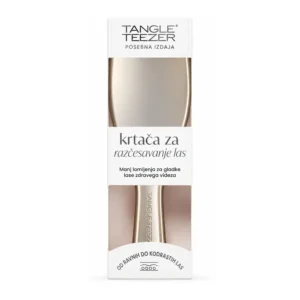 Tangle Teezer Ultimate Detangler krtača za lase v šampanjsko zlati barvi s kromiranim zaključkom