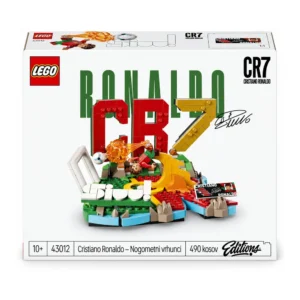 LEGO Editions Cristiano Ronaldo nogometni gradbeni komplet z modelom CR7 in minifiguro