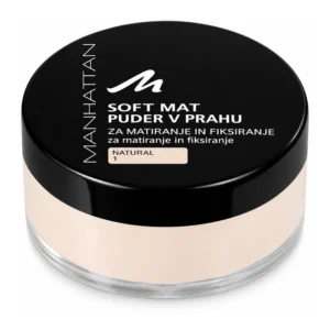 Manhattan Soft Mat puder v prahu Natural 1