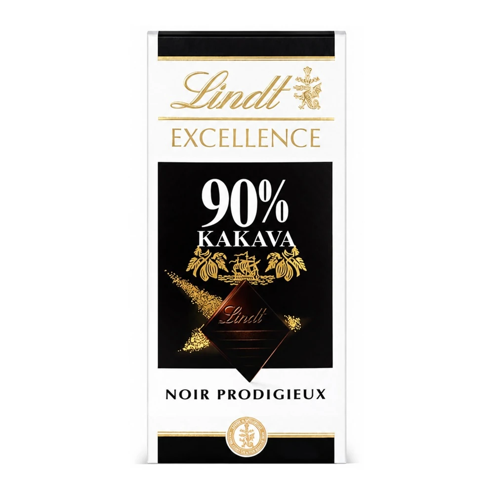 Lindt Excellence Mild 90 % temna čokolada v 100 g tablici
