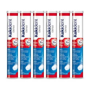 Kukident Active Plus čistilne tablete za zobne proteze