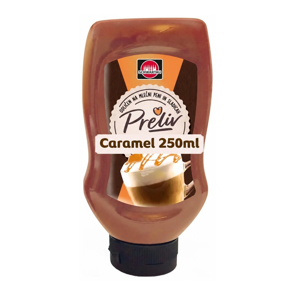 Schwartau karamelni preliv za kavo