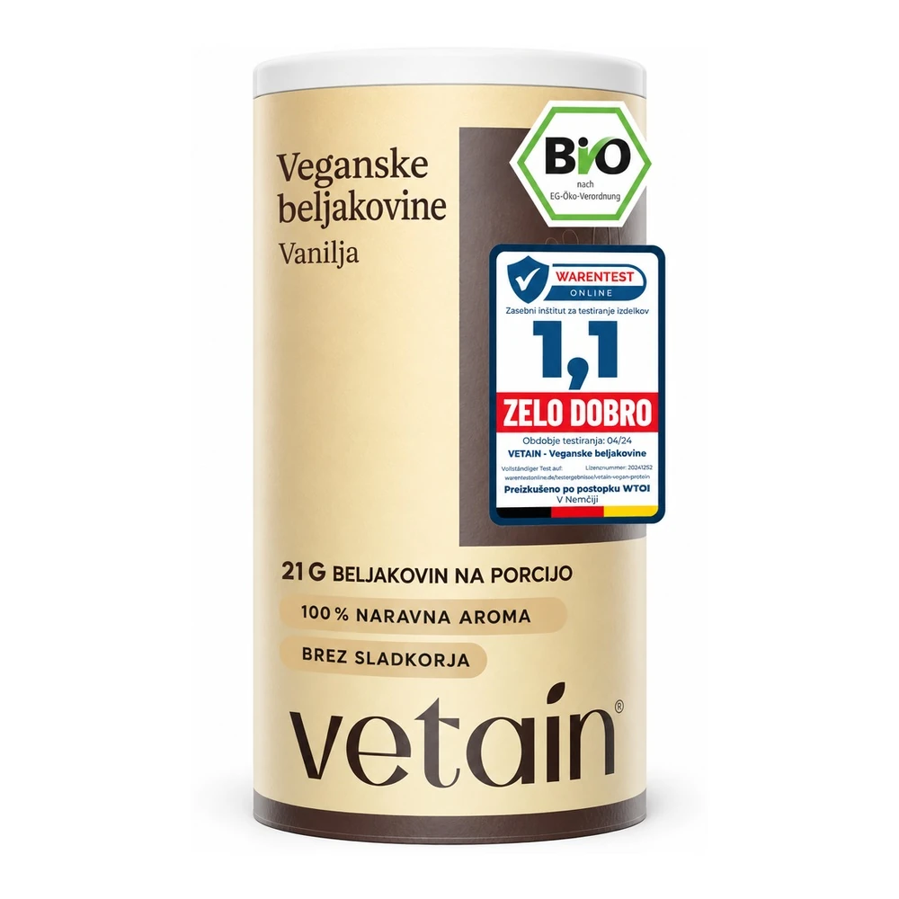 VETAIN veganski beljakovinski prašek z vaniljo