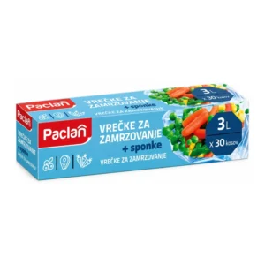 Paclan vrečke za zamrzovanje, 3 litre