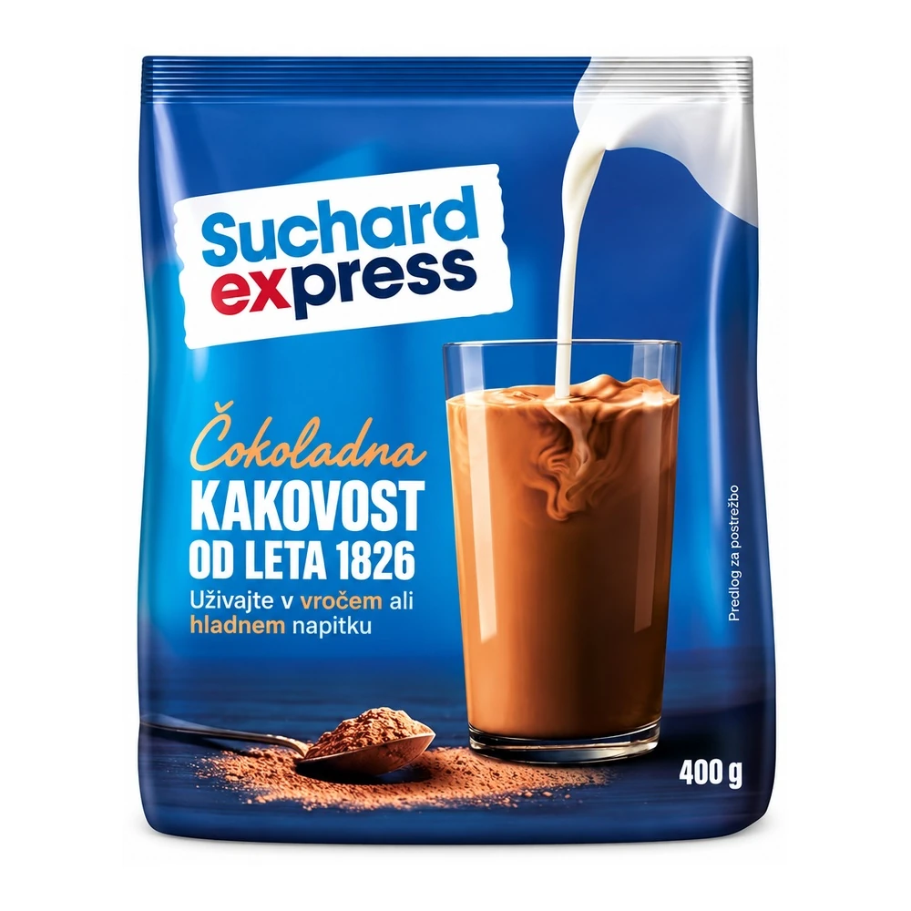 Suchard Express kakavov napitek v prahu v 400-g vrečki