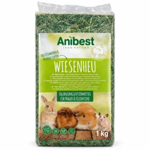 Anibest travniško seno za male živali, 1 kg
