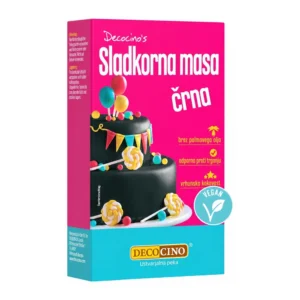 DECOCINO črni fondant za okraševanje, 250 g