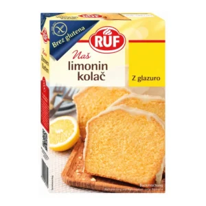 RUF brezglutenska mešanica za limonino pecivo z glazuro