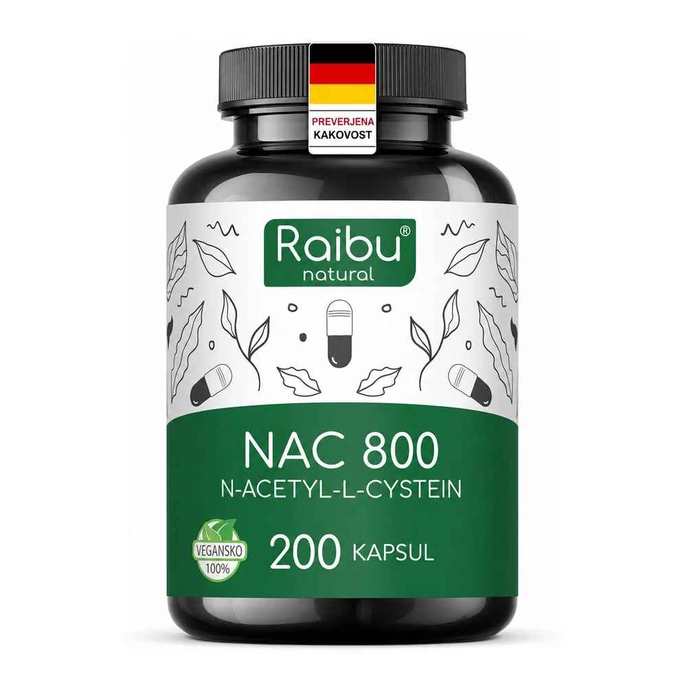 RAIBU NAC 800 kapsule – 200 kapsul