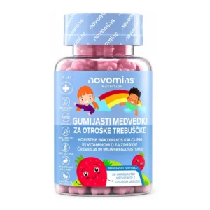 Novomins probiotični gumijasti medvedki za otroke