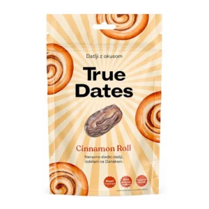 True Dates datlji z okusom cimetove rolice – 100 g