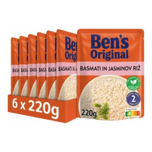 Ben's Original Express riž Basmati in Jasmine