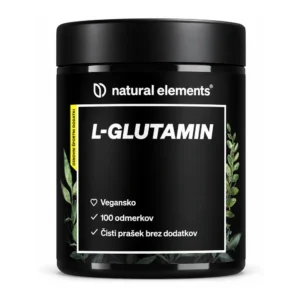 natural elements L-glutamin v prahu 500 g