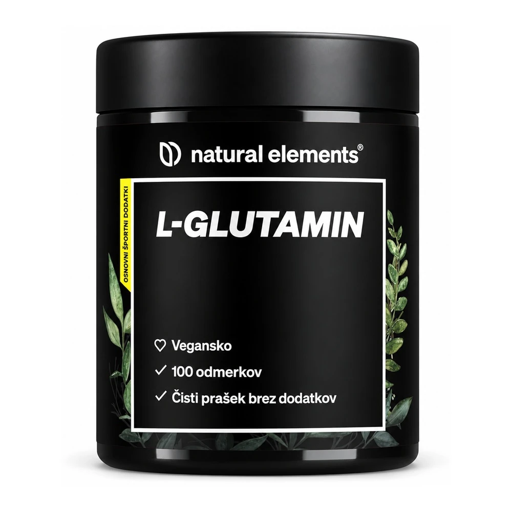 natural elements L-glutamin v prahu 500 g