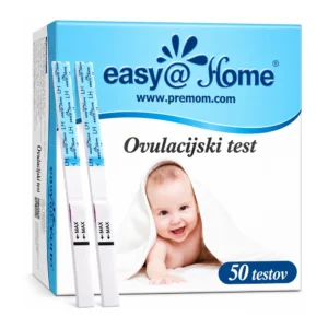 Easy@Home ovulacijski testni lističi – 50 kosov