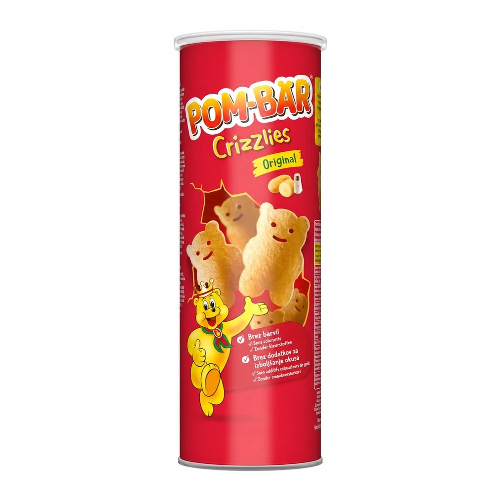 POM Bear Crizzlies Original čips v obliki medvedkov