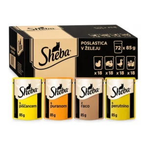 Sheba Delicacies mokra mačja hrana v želeju