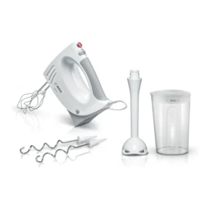 Belo-siv ročni mešalnik Bosch MFQ 3540