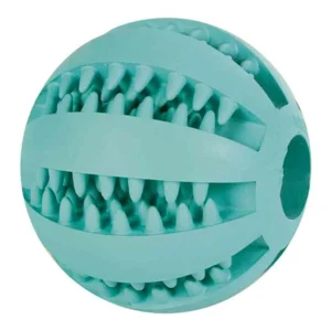 TRIXIE Denta Fun gumijasta žogica v obliki baseballa – 7 cm