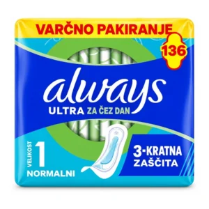 Always Ultra Normal higienski vložki brez krilc