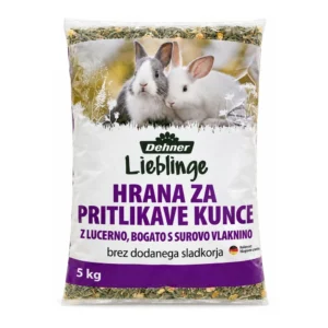 Dehner popolna hrana za odrasle kunce, 5 kg