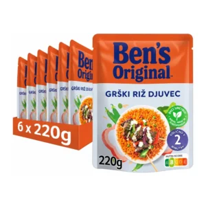 Ben's Original Express grški paradižnikov riž – 6 × 220 g