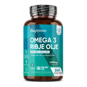 WeightWorld Omega 3 mehke kapsule z ribjim oljem