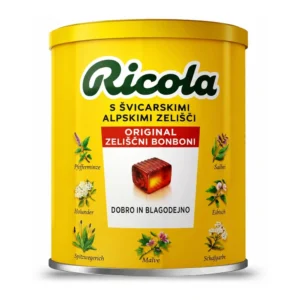 Ricola zeliščni bonboni v pločevinki 250 g