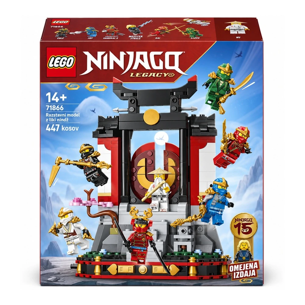 LEGO NINJAGO 71866 ninja samostan z osmimi minifigurami