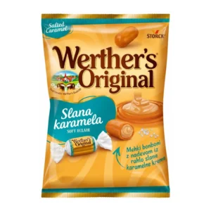 Werther's Original mehki karamelni bonboni z rahlo slano noto