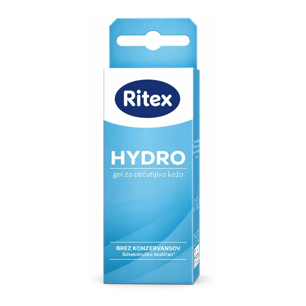Ritex Hydro Sensitive lubrikant in masažni gel, 50 ml