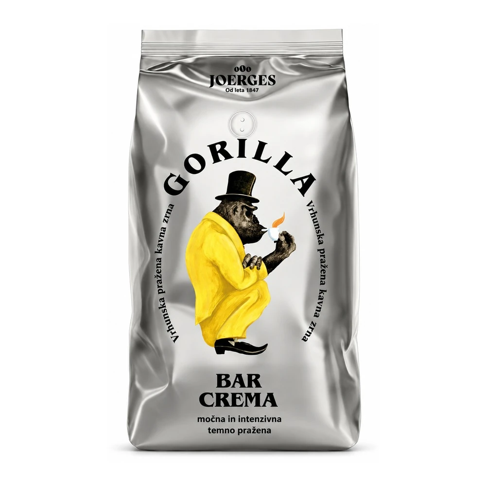 GORILLA Bar Crema espresso kavna zrna