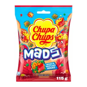 Chupa Chups Mads Fruit sadni gumiji s hrustljavo lupino