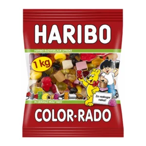 HARIBO Color-Rado mešanica bonbonov 1 kg