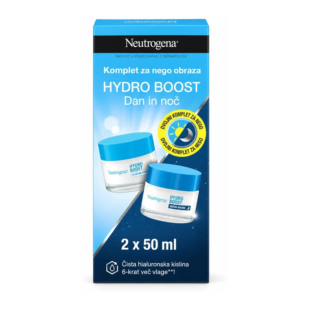 Neutrogena Hydro Boost komplet dnevne in nočne kreme