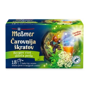 Meßmer Magic of the Dwarfs sadni čaj z bezgom, 18 čajnih vrečk