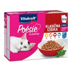 Vitakraft Poésie Classic mokra mačja hrana v omaki