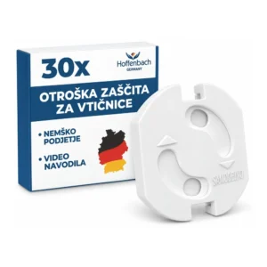 Hoffenbach otroška zaščita za vtičnice, 30 kosov