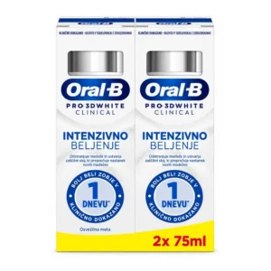 Oral-B 3DWhite Clinical Intensive Whitening zobna pasta