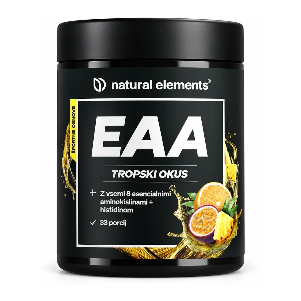 natural elements EAA prašek s tropskim okusom, 500 g