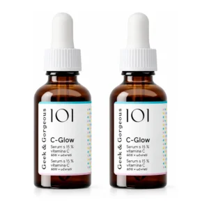Geek & Gorgeous C-Glow serum z vitaminom C, 2 × 30 ml